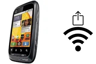 Générer un QR code avec la clé Wifi sur un Motorola CITRUS WX445