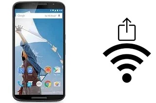 Générer un QR code avec la clé Wifi sur un Motorola Nexus 6