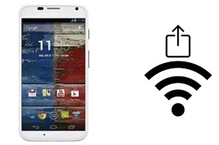 Générer un QR code avec la clé Wifi sur un Motorola Moto X