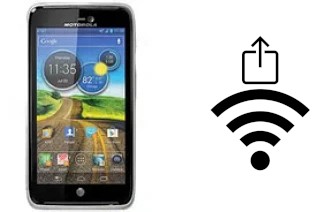 Générer un QR code avec la clé Wifi sur un Motorola ATRIX HD MB886