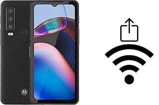 Générer un QR code avec la clé Wifi sur un Motorola Defy 2