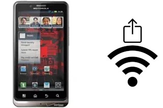 Générer un QR code avec la clé Wifi sur un Motorola DROID BIONIC XT875