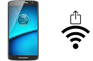 Générer un QR code avec la clé Wifi sur un Motorola Droid Maxx 2