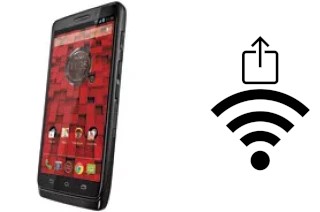 Générer un QR code avec la clé Wifi sur un Motorola DROID Mini