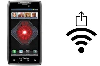 Générer un QR code avec la clé Wifi sur un Motorola DROID RAZR MAXX