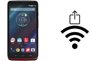 Générer un QR code avec la clé Wifi sur un Motorola DROID Turbo