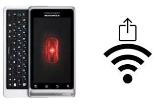 Générer un QR code avec la clé Wifi sur un Motorola DROID 2 Global