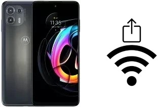 Générer un QR code avec la clé Wifi sur un Motorola Edge 20 Fusion