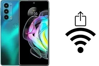 Générer un QR code avec la clé Wifi sur un Motorola Edge 20