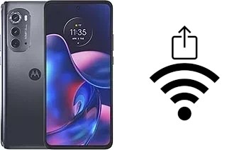 Générer un QR code avec la clé Wifi sur un Motorola Edge (2022)