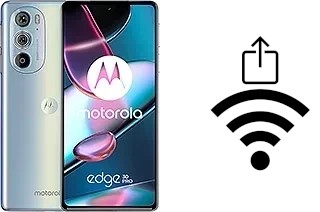 Générer un QR code avec la clé Wifi sur un Motorola Edge 30 Pro