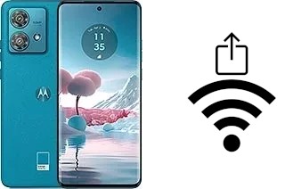 Générer un QR code avec la clé Wifi sur un Motorola Edge 40 Neo