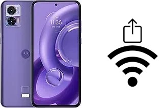 Générer un QR code avec la clé Wifi sur un Motorola Edge 30 Neo