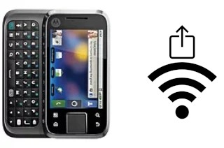 Générer un QR code avec la clé Wifi sur un Motorola FLIPSIDE MB508