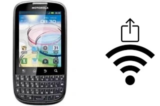 Générer un QR code avec la clé Wifi sur un Motorola ME632