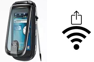 Générer un QR code avec la clé Wifi sur un Motorola A1260