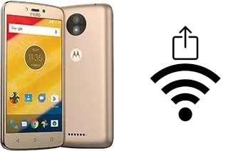 Générer un QR code avec la clé Wifi sur un Motorola Moto C Plus