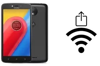 Générer un QR code avec la clé Wifi sur un Motorola Moto C XT1750