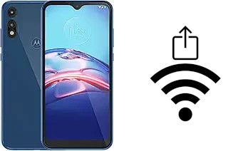 Générer un QR code avec la clé Wifi sur un Motorola Moto E (2020)