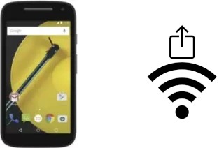 Générer un QR code avec la clé Wifi sur un Motorola Moto E (2nd Gen) XT1527