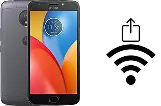 Générer un QR code avec la clé Wifi sur un Motorola Moto E4 Plus (USA)