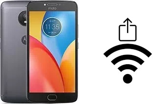 Générer un QR code avec la clé Wifi sur un Motorola Moto E4 Plus