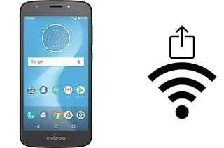 Générer un QR code avec la clé Wifi sur un Motorola Moto E5 Cruise