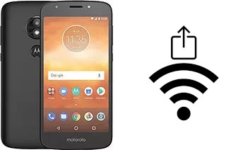 Générer un QR code avec la clé Wifi sur un Motorola Moto E5 Play