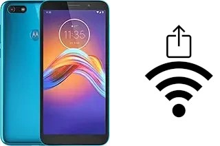 Générer un QR code avec la clé Wifi sur un Motorola Moto E6 Play