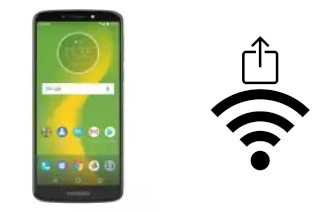 Générer un QR code avec la clé Wifi sur un Motorola Moto E6