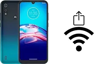 Générer un QR code avec la clé Wifi sur un Motorola Moto E6s (2020)