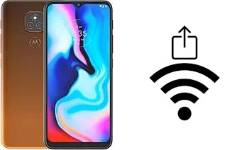 Générer un QR code avec la clé Wifi sur un Motorola Moto E7 Plus