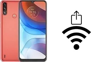 Générer un QR code avec la clé Wifi sur un Motorola Moto E7 Power