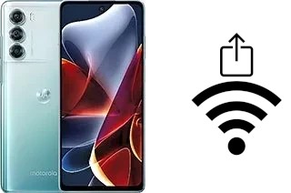 Générer un QR code avec la clé Wifi sur un Motorola Edge S30