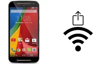 Générer un QR code avec la clé Wifi sur un Motorola Moto G (2nd gen)