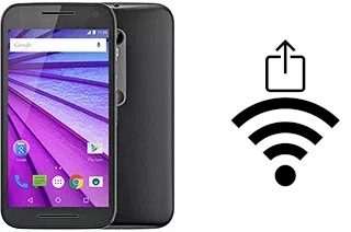 Générer un QR code avec la clé Wifi sur un Motorola Moto G (3rd gen)