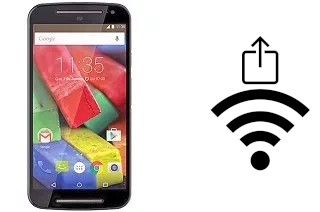 Générer un QR code avec la clé Wifi sur un Motorola Moto G 4G (2nd gen)