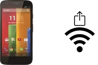 Générer un QR code avec la clé Wifi sur un Motorola Moto G LTE