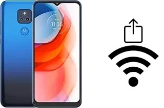 Générer un QR code avec la clé Wifi sur un Motorola Moto G Play (2021)