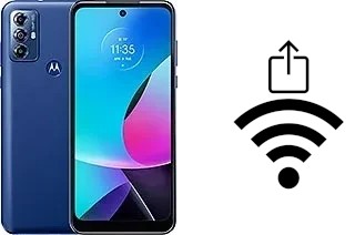 Générer un QR code avec la clé Wifi sur un Motorola Moto G Play (2023)