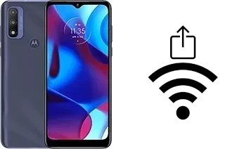 Générer un QR code avec la clé Wifi sur un Motorola G Pure