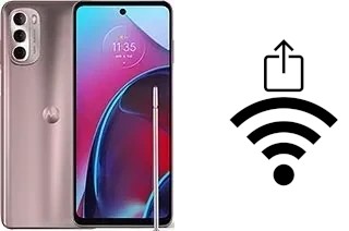 Générer un QR code avec la clé Wifi sur un Motorola Moto G Stylus (2022)