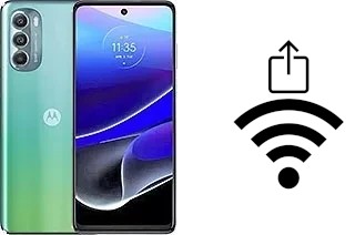 Générer un QR code avec la clé Wifi sur un Motorola Moto G Stylus 5G (2022)