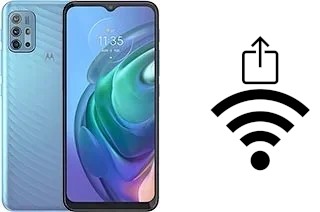 Générer un QR code avec la clé Wifi sur un Motorola Moto G10 Power