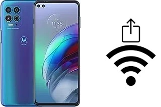 Générer un QR code avec la clé Wifi sur un Motorola Moto G100