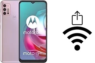 Générer un QR code avec la clé Wifi sur un Motorola Moto G30