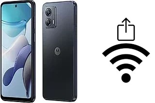 Générer un QR code avec la clé Wifi sur un Motorola Moto G53