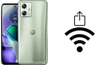 Générer un QR code avec la clé Wifi sur un Motorola Moto G54