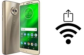 Générer un QR code avec la clé Wifi sur un Motorola Moto G6 Plus