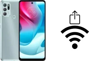 Générer un QR code avec la clé Wifi sur un Motorola Moto G60S